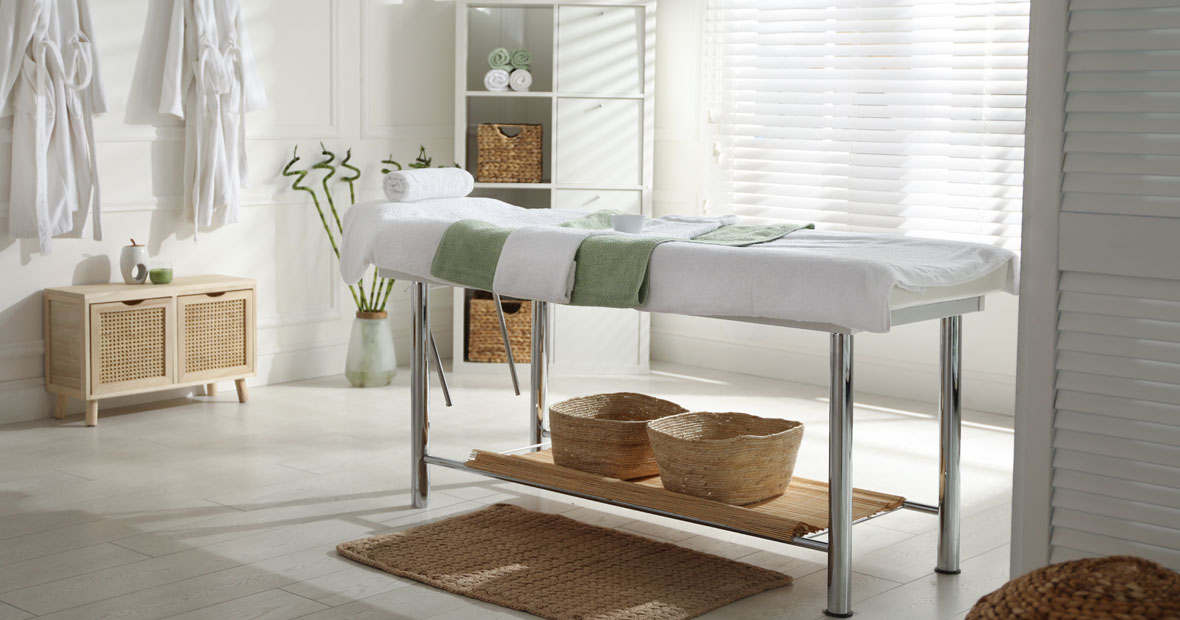 table de massage fixe